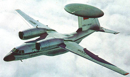 An 71 Madcap AWACS aircraft 
